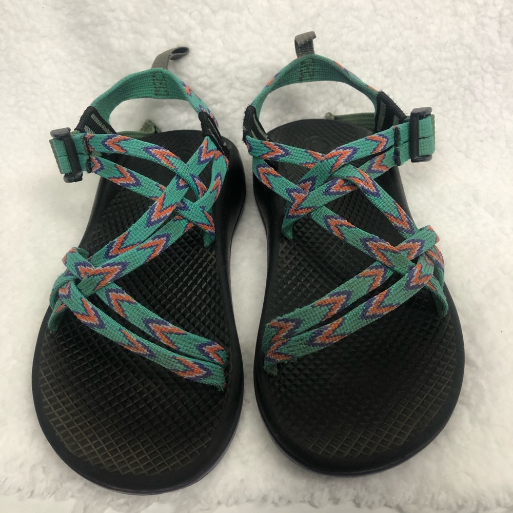 Chaco kids Sandals size 3 mint Purple outdoors hiking beach